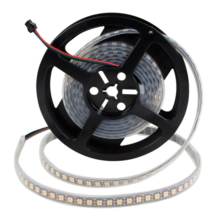 DC5V LC8812(similar to SK6812) 120° 96LEDs 12MM Warm White Programmable LED Strip Light,16.4FT/Roll DC5V LC8812(similar to SK6812) 120° 96LEDs 12MM Warm White Programmable LED Strip Light,16.4FT/Roll